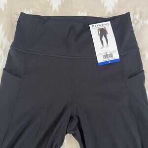 Fabletics Oasis Pureluxe Legging L Pocket High Waist Black New with tags